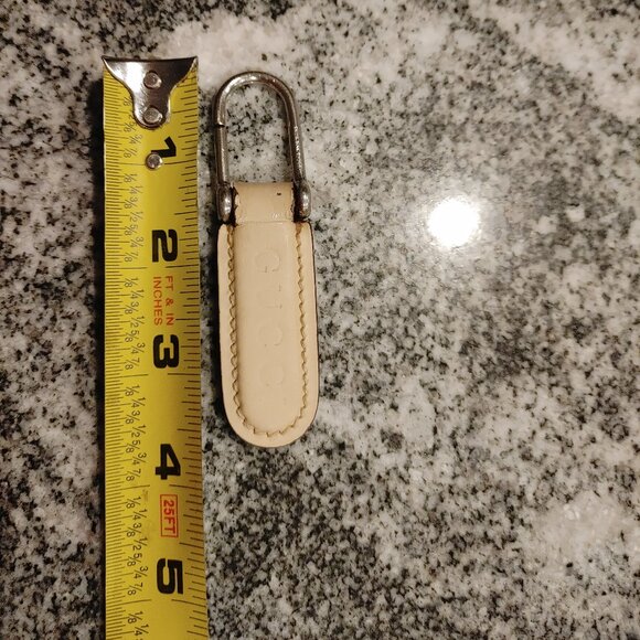 Vintage GUCCI Key Ring, Metal and Leather - Made In Italy - Picture 4 of 15